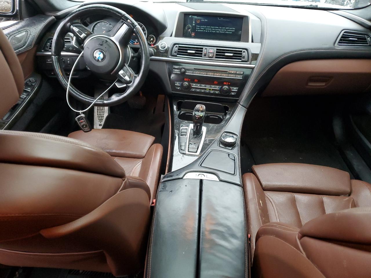 2015 BMW 650 I Gran Coupe vin: WBA6B2C57FD130069