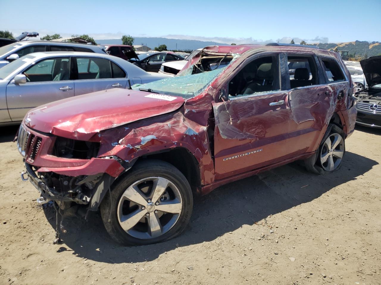 2015 Jeep Grand Cherokee Overland vin: 1C4RJFCG3FC612460