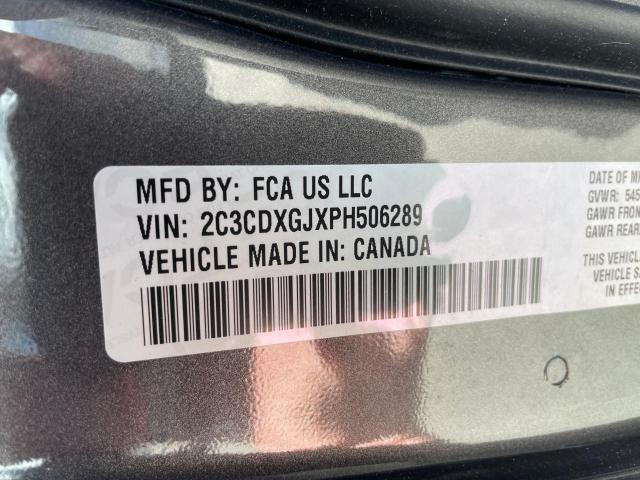 2023 Dodge Charger Scat Pack VIN: 2C3CDXGJXPH506289 Lot: 58988774