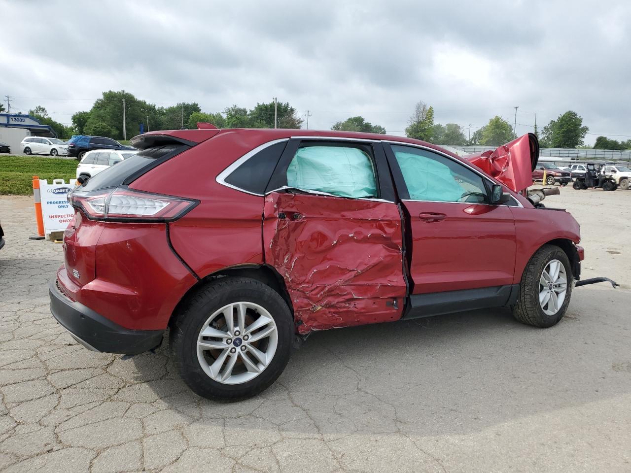 2016 Ford Edge Sel vin: 2FMPK4J92GBC42368