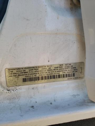 2008 Volkswagen Jetta S VIN: 3VWJZ71K28M137742 Lot: 57976544