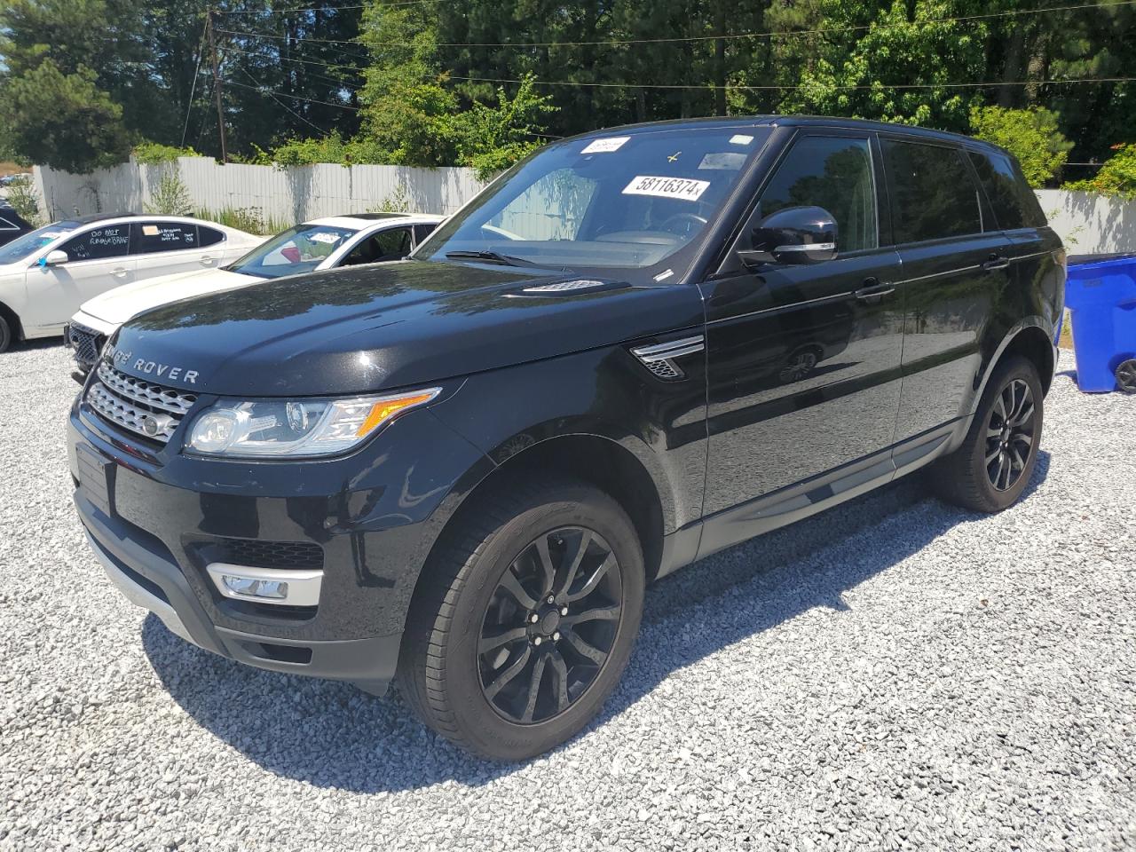 2016 Land Rover Range Rover Sport Hse vin: SALWR2PF1GA117542