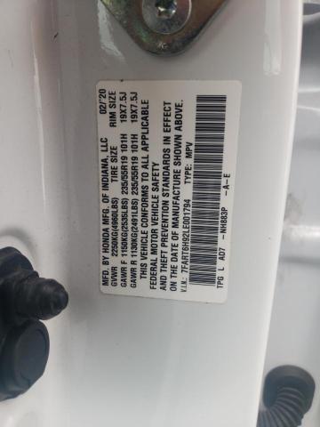 2020 Honda Cr-V Touring VIN: 7FART6H92LE001794 Lot: 59146394