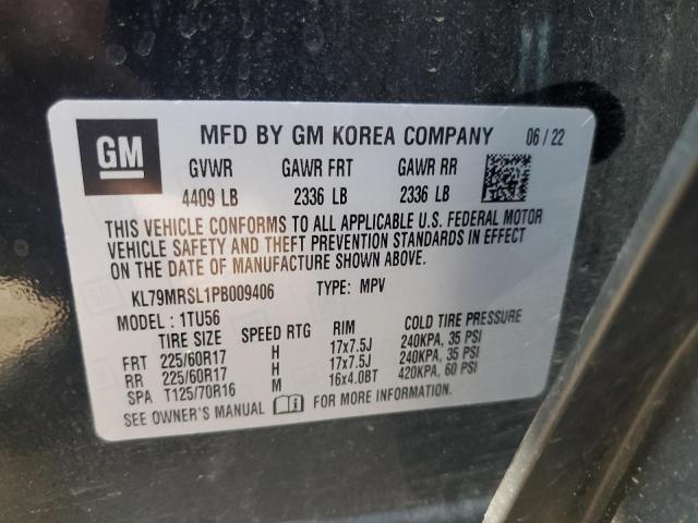 2023 Chevrolet Trailblazer Lt VIN: KL79MRSL1PB009406 Lot: 57482864