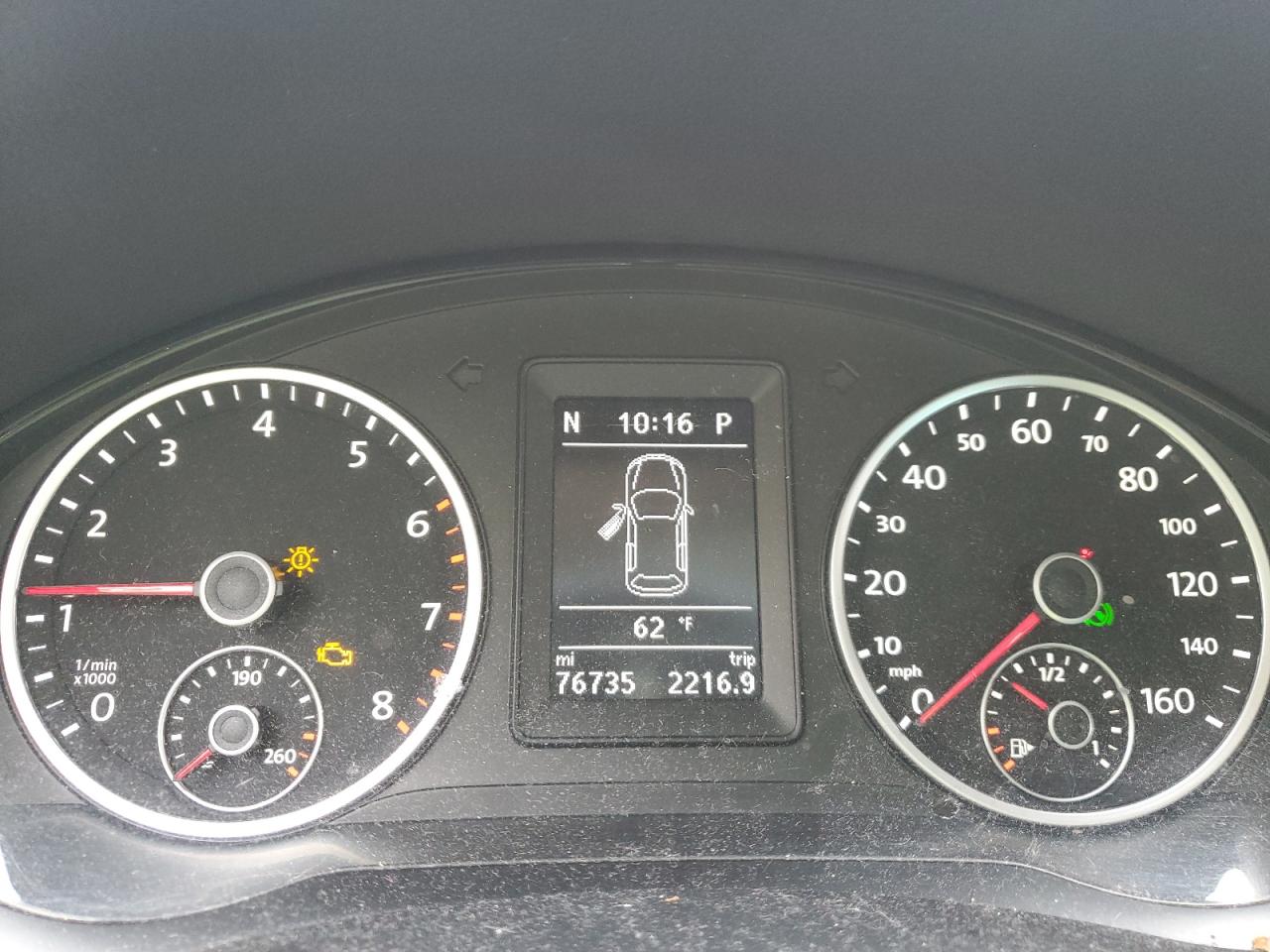 WVGBV3AX2DW576534 2013 Volkswagen Tiguan S