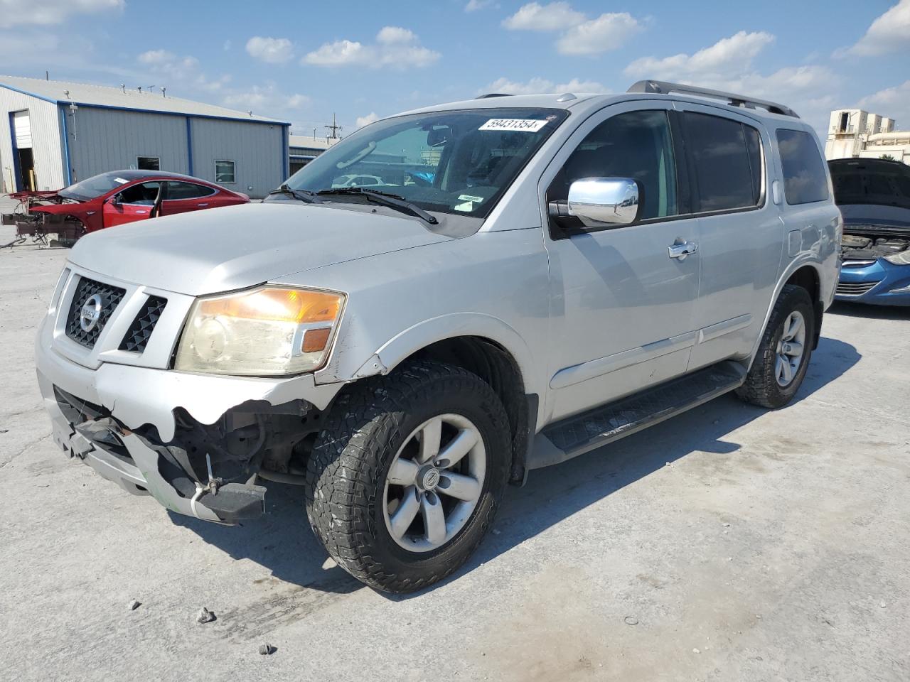 2012 Nissan Armada Sv vin: 5N1AA0NC6CN616048