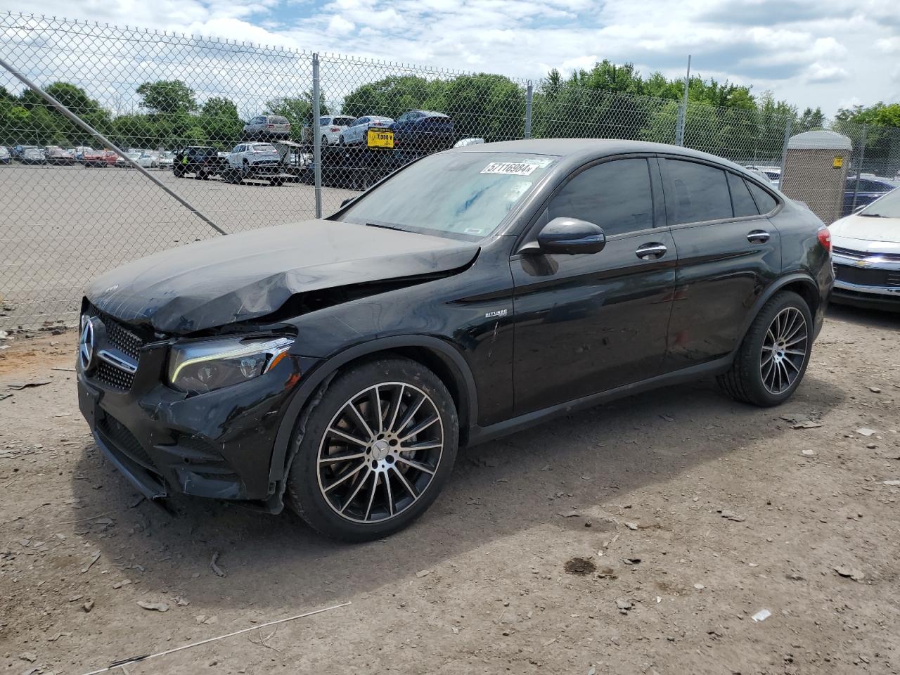 WDC0J6EB2KF485004 2019 Mercedes-Benz Glc Coupe 43 4Matic Amg