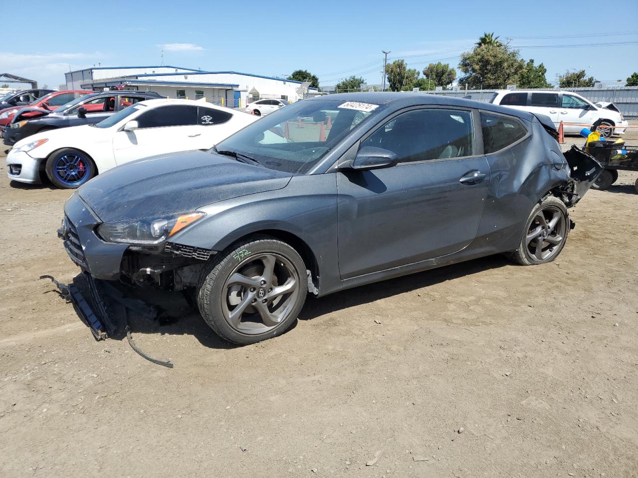 KMHTG6AF6KU018444 2019 Hyundai Veloster Base