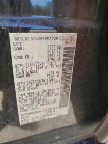 1N6ED0EB8MN723041 2021 NISSAN NAVARA - Image 13