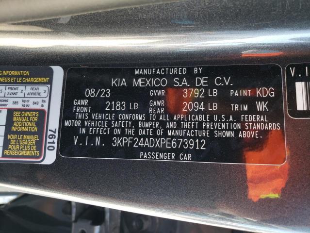 2023 Kia Forte Lx VIN: 3KPF24ADXPE673912 Lot: 59347594