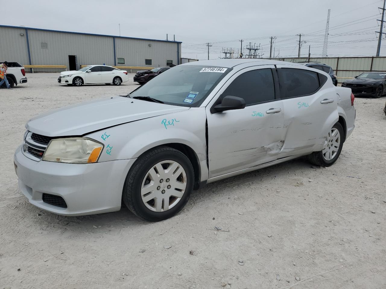 1C3CDZAB3CN215017 2012 Dodge Avenger Se