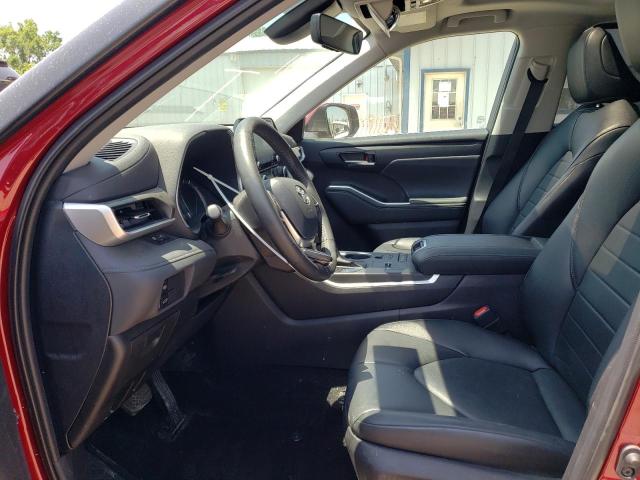 2022 Toyota Highlander Hybrid Xle VIN: 5TDGBRCH7NS561783 Lot: 58884884