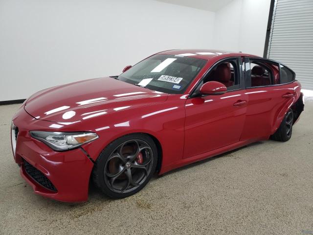 VIN ZARFAECNXJ7576849 2018 Alfa Romeo Giulia, TI no.1