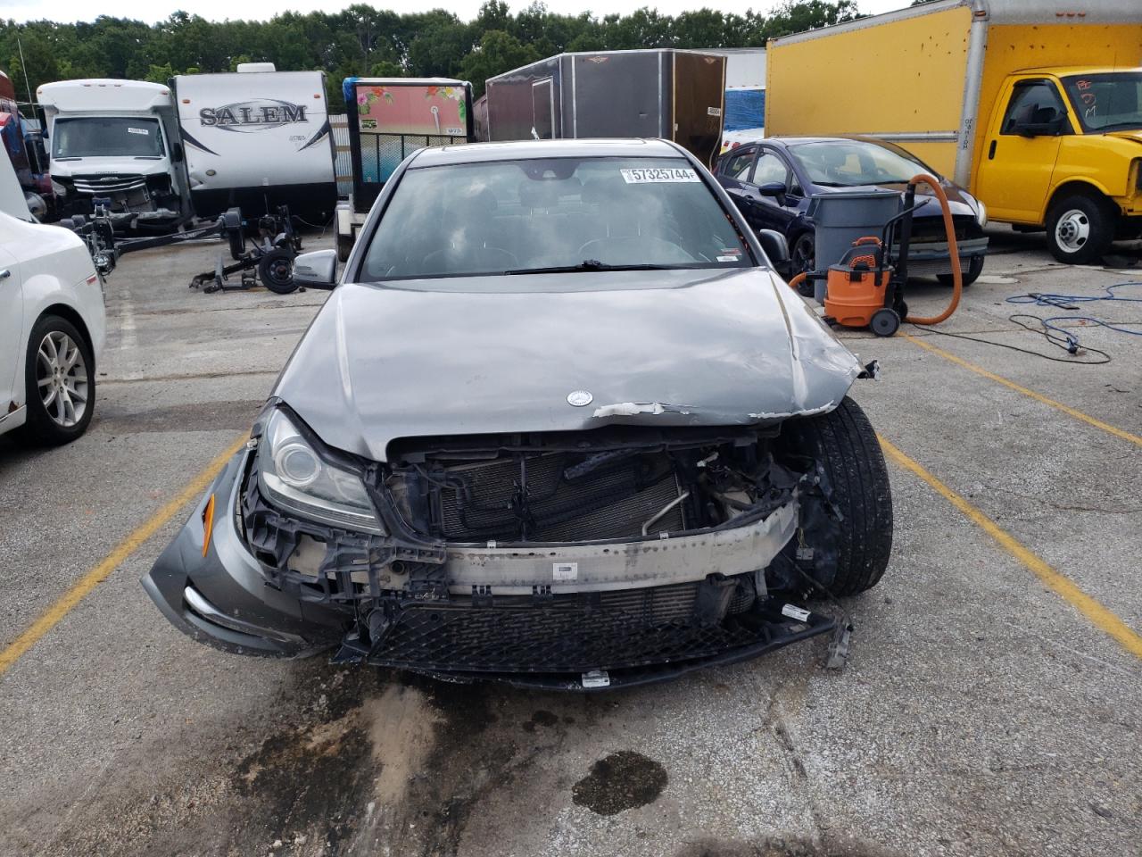 Lot #2699062830 2013 MERCEDES-BENZ C 250