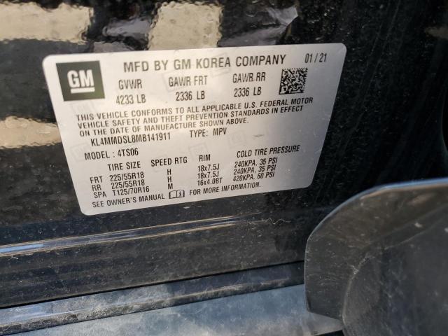 2021 Buick Encore Gx Select VIN: KL4MMDSL8MB141911 Lot: 60242464