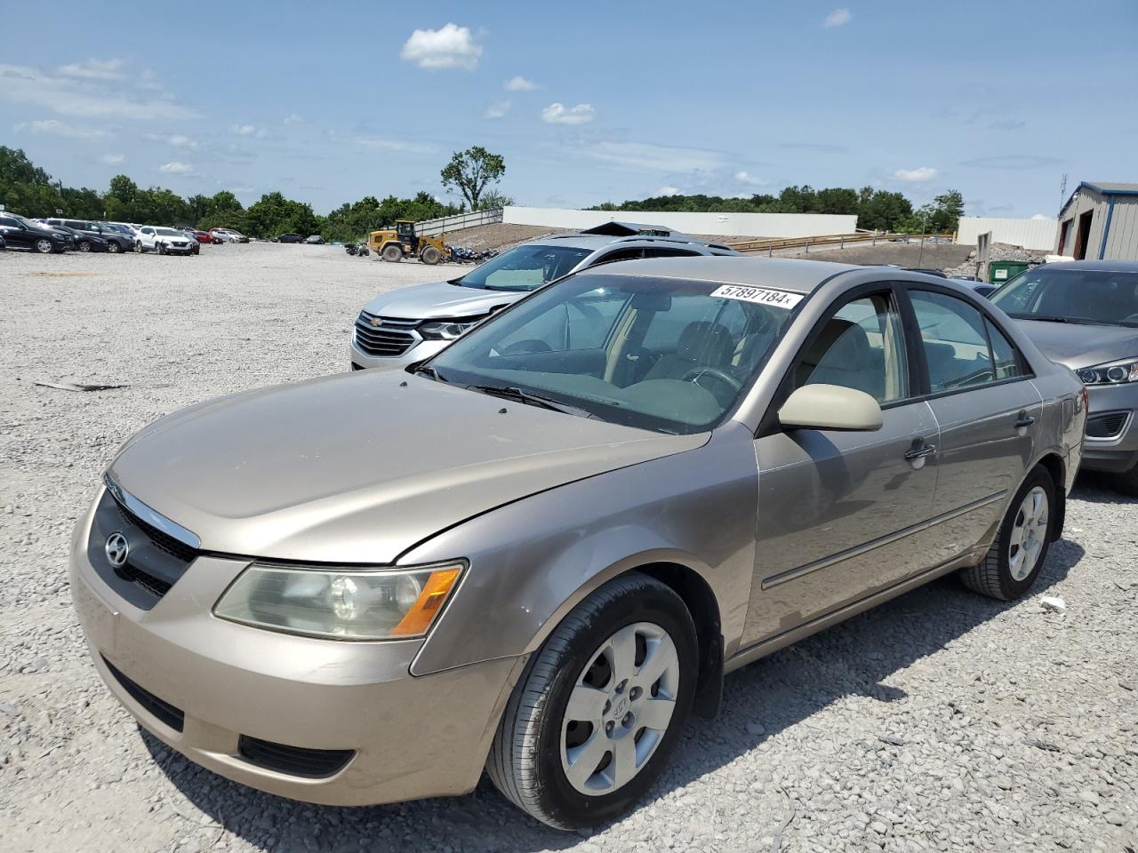 5NPET46C87H253795 2007 Hyundai Sonata Gls