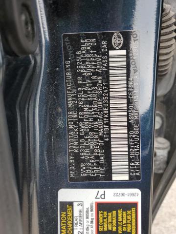 VIN 4T1BF1FK8EU352471 2014 Toyota Camry, L no.12