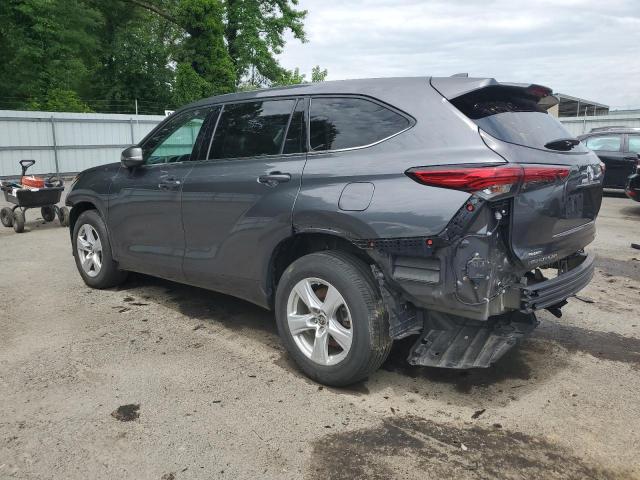 VIN 5TDBZRBH2MS057132 2021 Toyota Highlander, L no.2