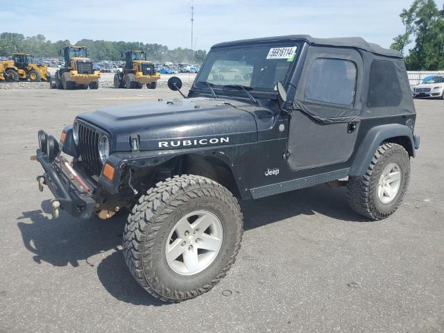 2004 Jeep Wrangler / Tj Rubicon VIN: 1J4FA69S34P794241 Lot: 56916114