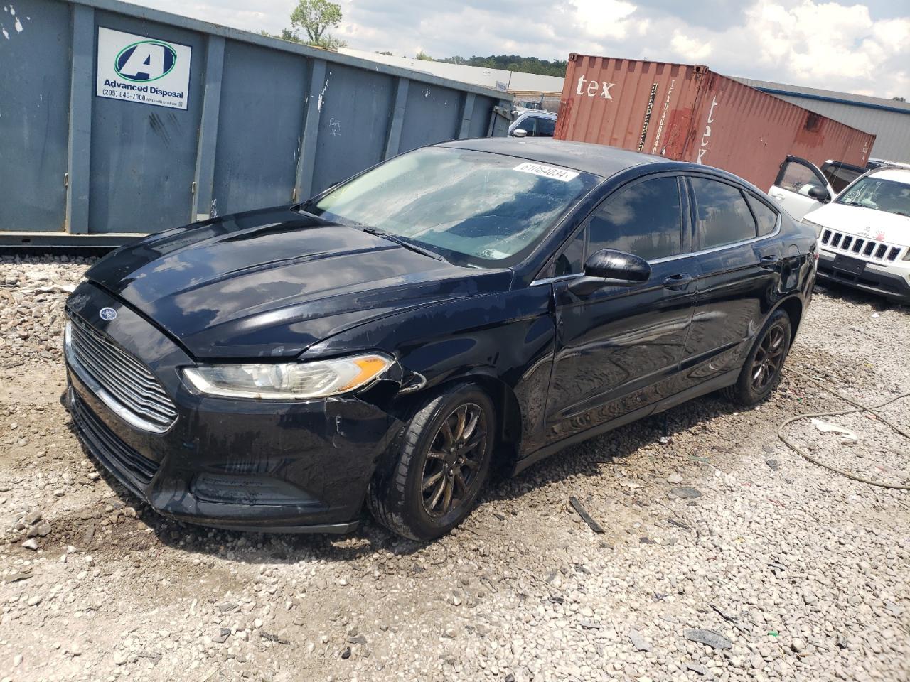 2016 Ford Fusion S vin: 3FA6P0G73GR159202