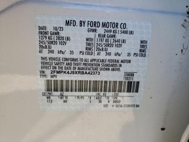2024 FORD EDGE SEL - 2FMPK4J9XRBA42373