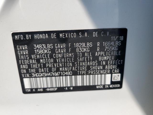 2019 HONDA FIT LX - 3HGGK5H47KM710480