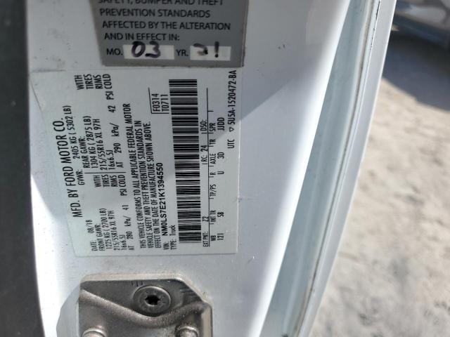 2019 Ford Transit Connect Xl VIN: NM0LS7E21K1394550 Lot: 56866444