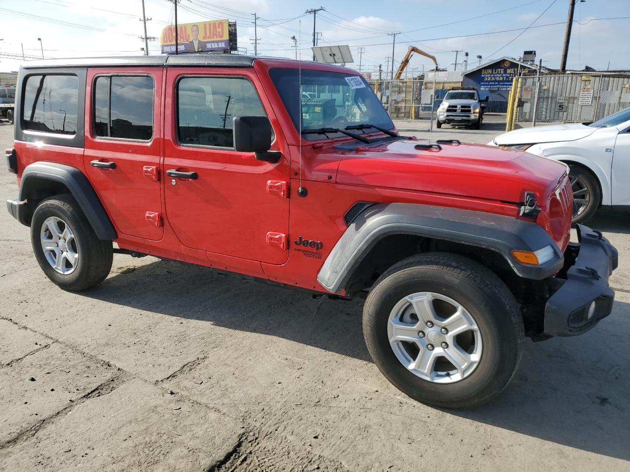 2021 Jeep Wrangler Unlimited Sport vin: 1C4HJXDG6MW827293