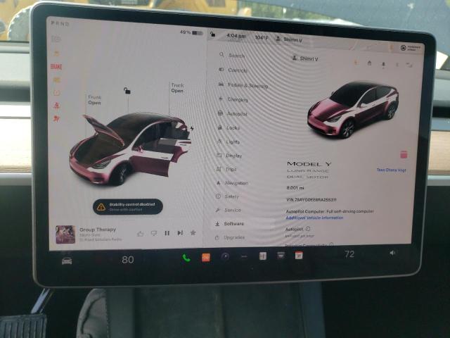 2024 TESLA Y - 7SAYGDEE6RA255311