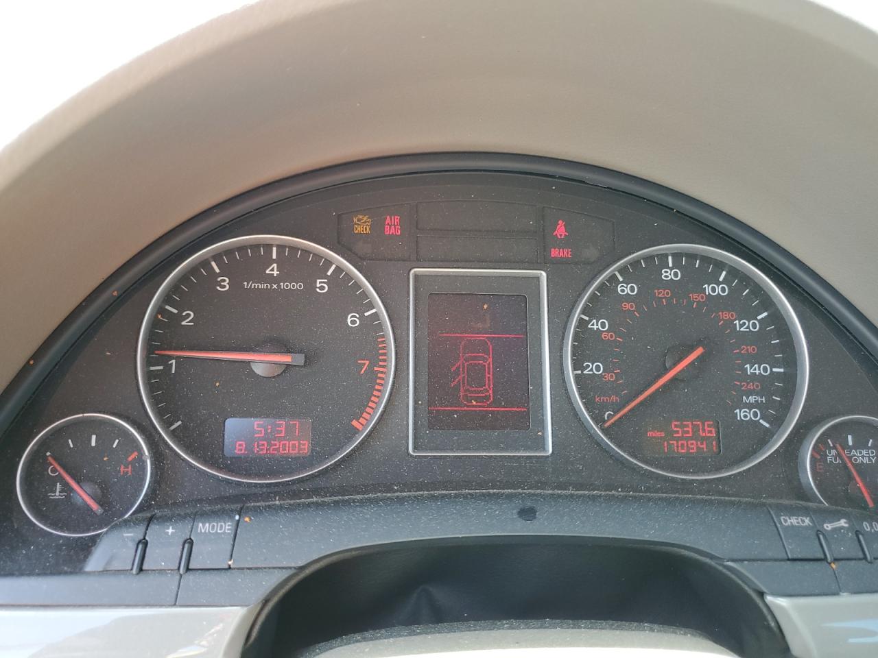 WAULC68E95A044861 2005 Audi A4 1.8T Quattro