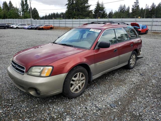 2002 Subaru Legacy Outback Awp VIN: 4S3BH675427644679 Lot: 57162434