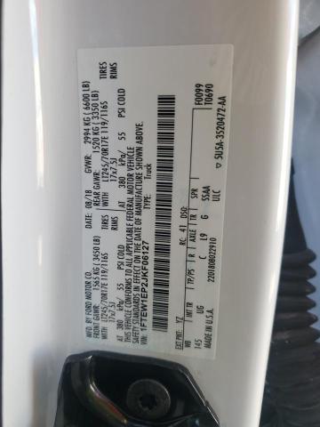 2018 Ford F150 Supercrew VIN: 1FTEW1EP2JKF06127 Lot: 58354844