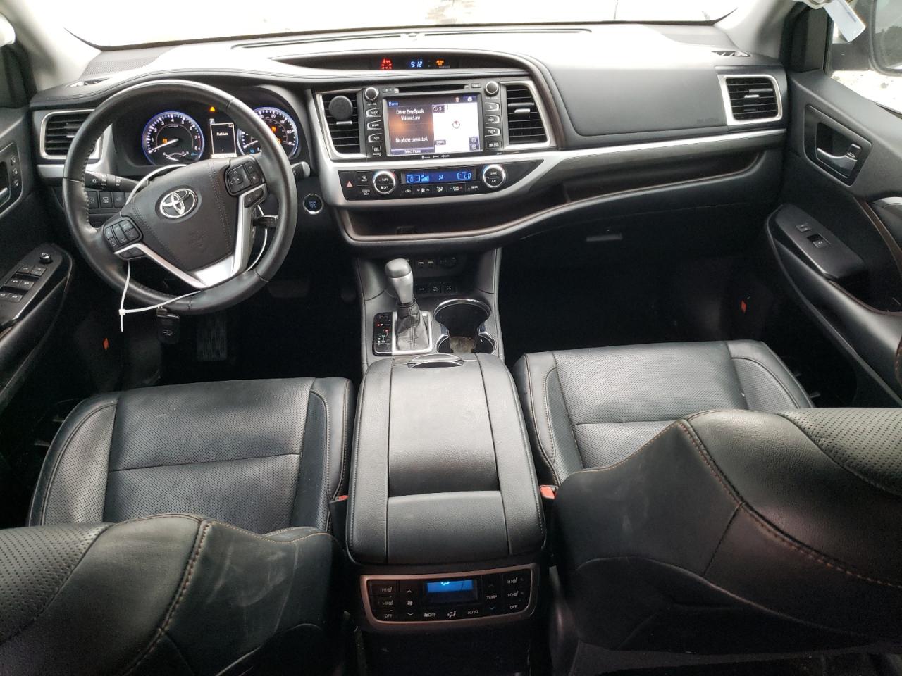 5TDDZRFH8KS740419 2019 Toyota Highlander Limited