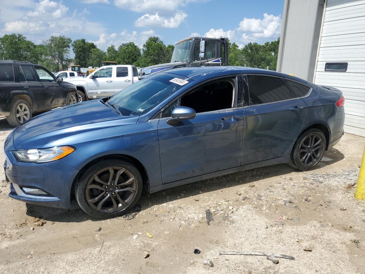 2018 Ford Fusion Se vin: 3FA6P0HD9JR218183