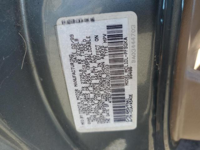 1999 Toyota Sienna Le VIN: 4T3ZF13C4XU139393 Lot: 60128974