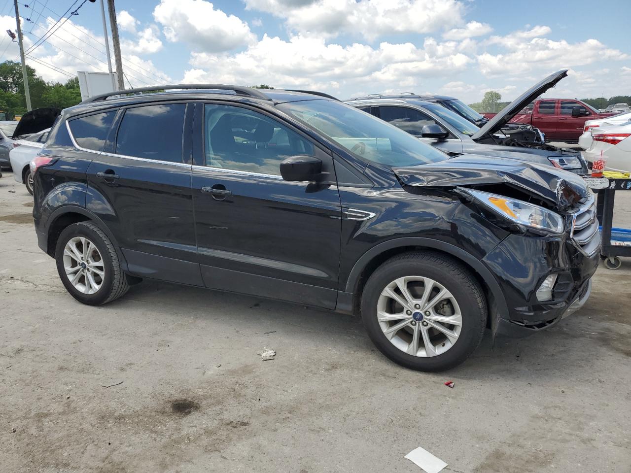 2018 Ford Escape Se vin: 1FMCU0GD2JUD02924