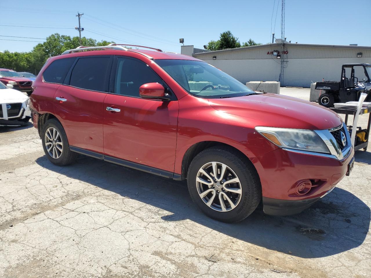 2013 Nissan Pathfinder S vin: 5N1AR2MN8DC600034