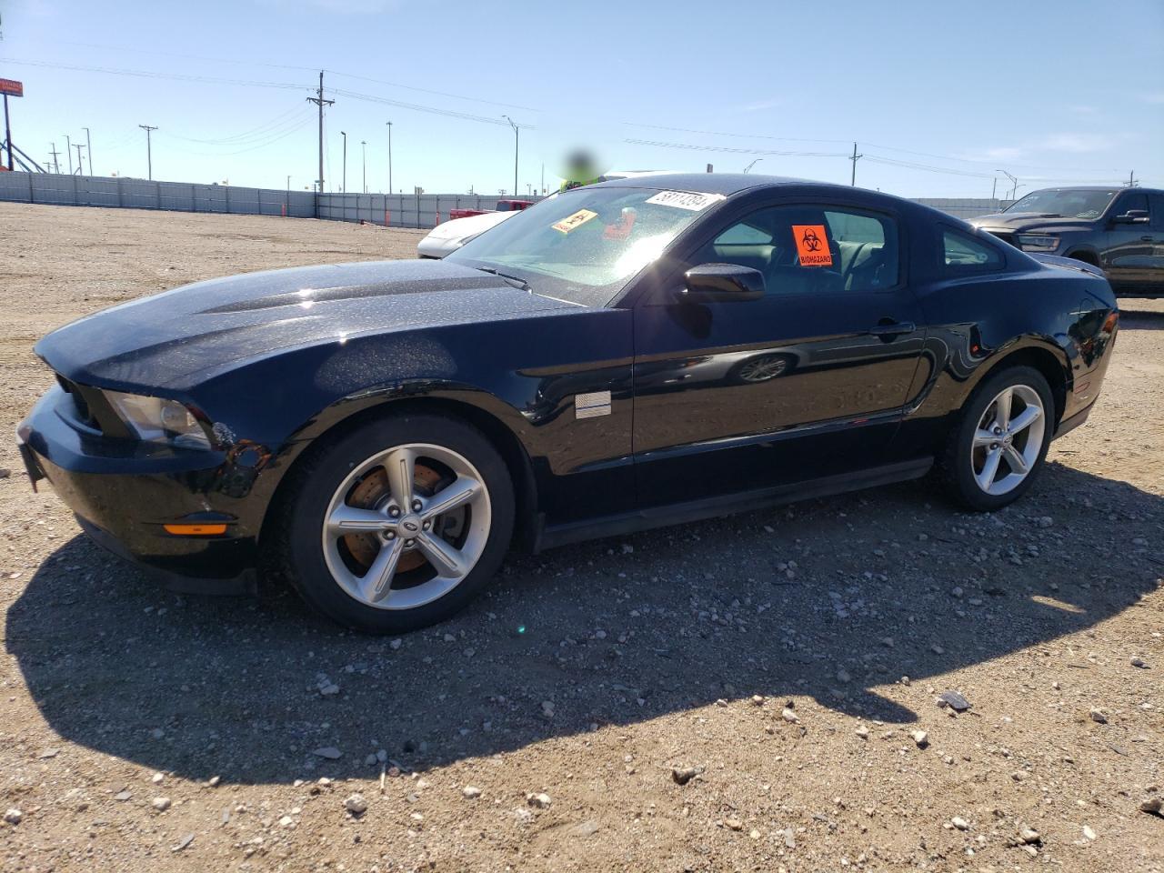 2012 Ford Mustang Gt vin: 1ZVBP8CF3C5254101