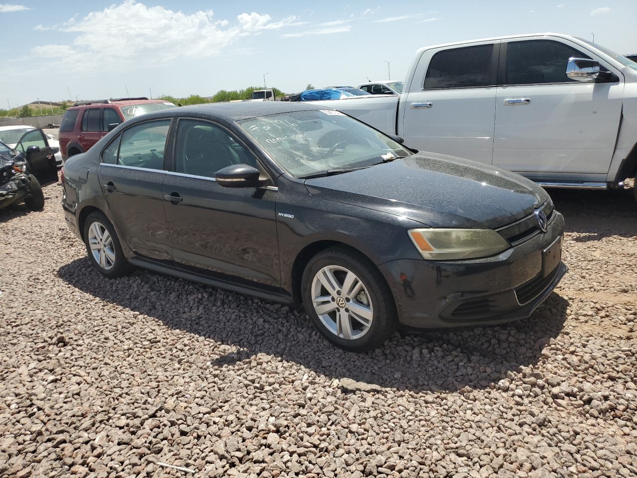 2013 Volkswagen Jetta Hybrid vin: 3VW637AJ2DM290890