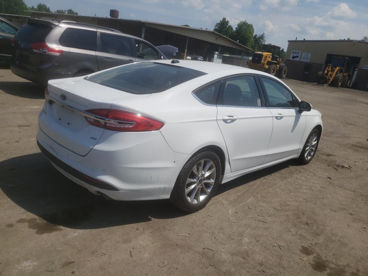 2017 Ford Fusion Se vin: 3FA6P0H71HR159876