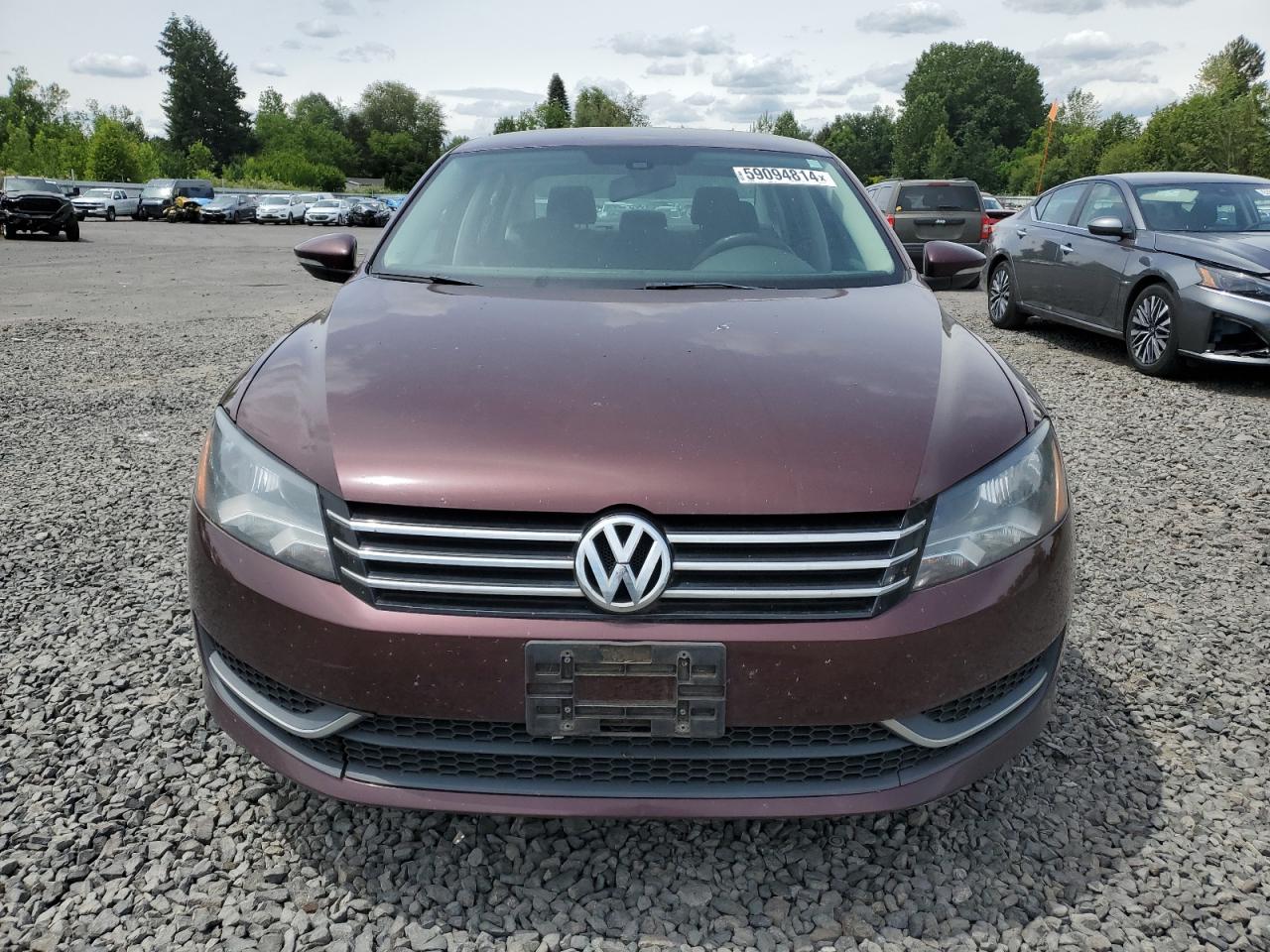 1VWAP7A30CC087481 2012 Volkswagen Passat S