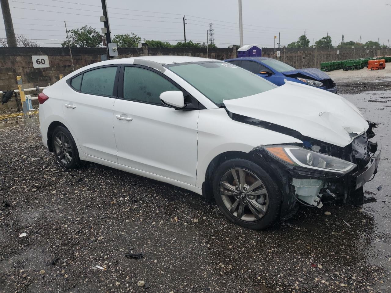 2018 Hyundai Elantra Sel vin: 5NPD84LF3JH308799