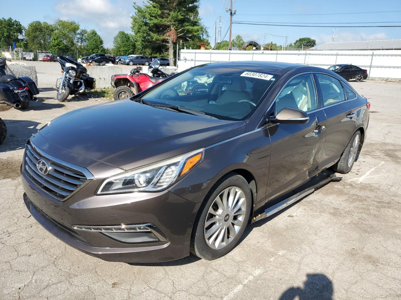 Lot #2720695068 2015 HYUNDAI SONATA SPO