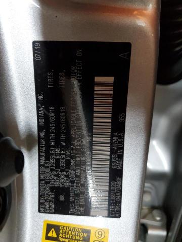 2019 Toyota Highlander Se VIN: 5TDJZRFH4KS610009 Lot: 57684024