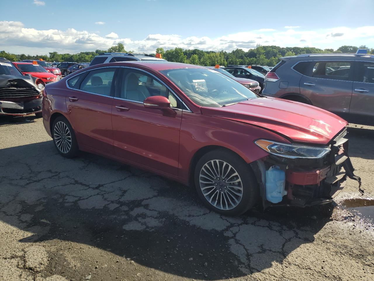 2018 Ford Fusion Titanium/Platinum vin: 3FA6P0D98JR187882