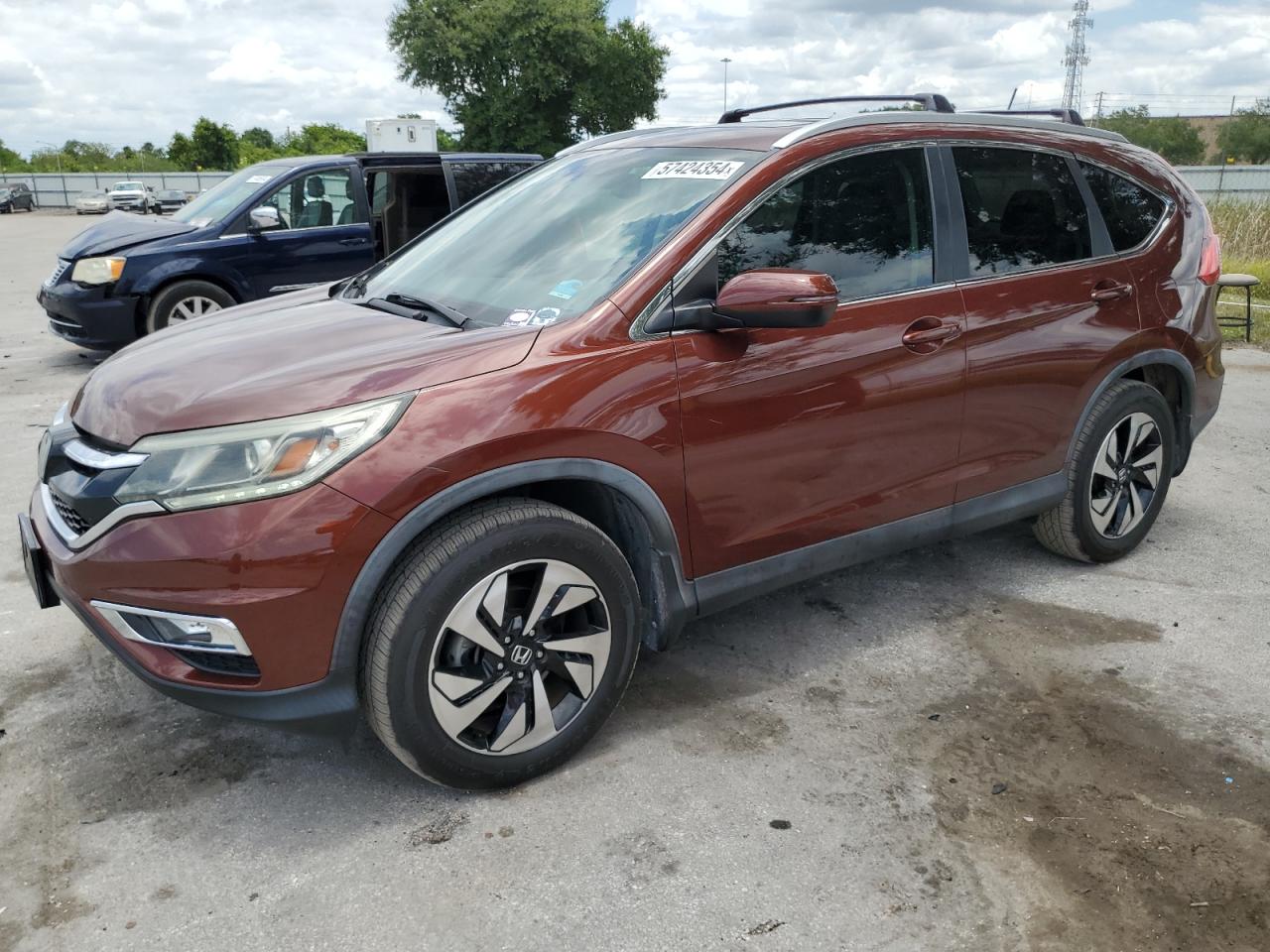 5J6RM3H91FL006875 2015 Honda Cr-V Touring