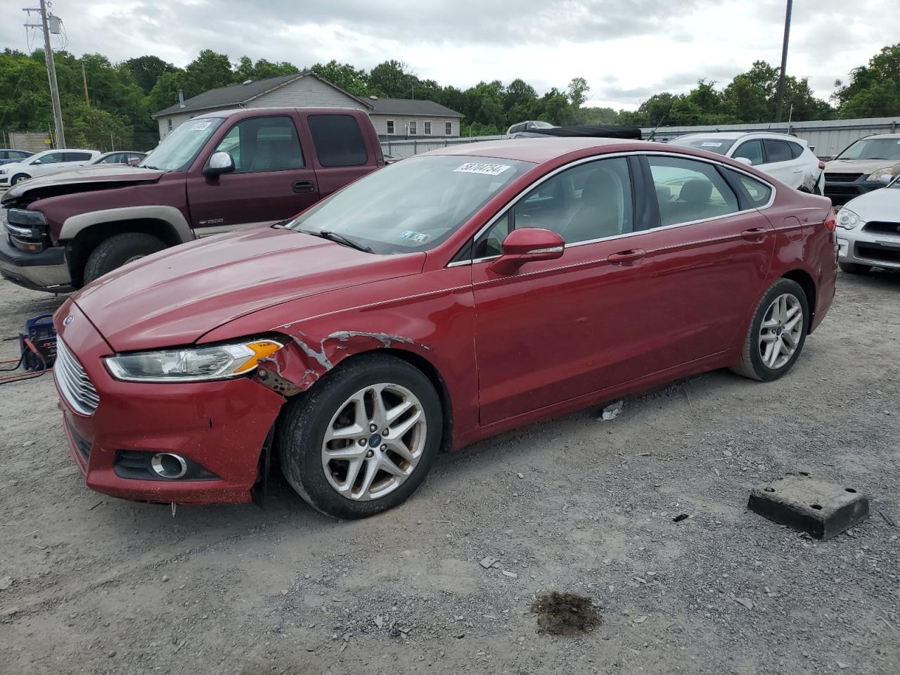 2014 Ford Fusion Se vin: 3FA6P0HD9ER126142