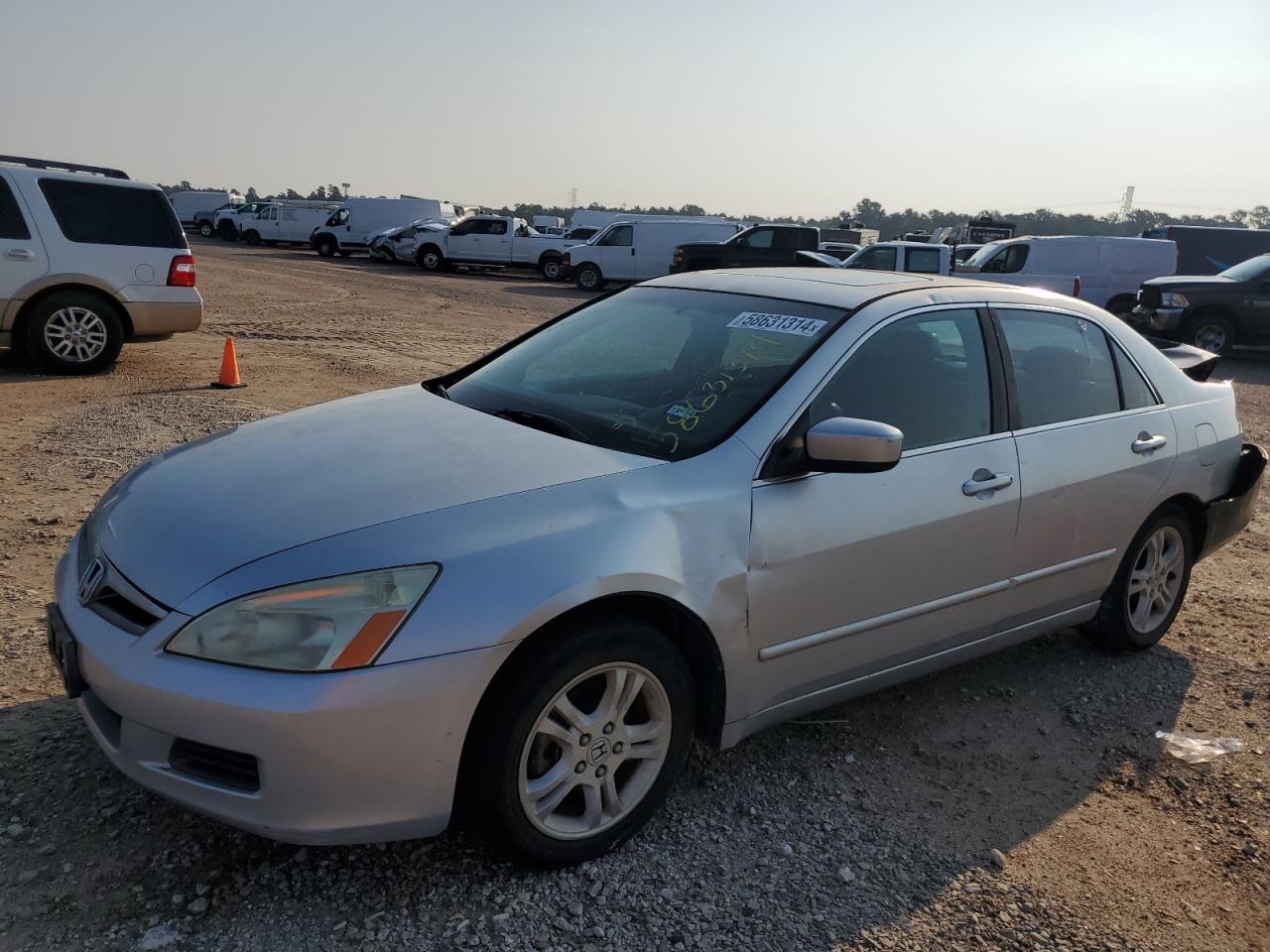 1HGCM55827A018616 2007 Honda Accord Ex