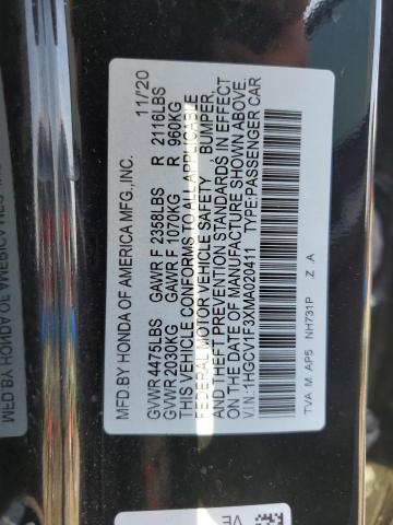 2021 HONDA ACCORD SPO - 1HGCV1F3XMA020411