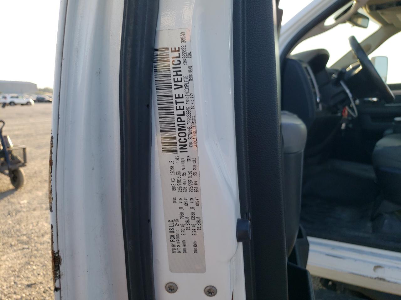 3C7WRNBL5FG622606 2015 Ram 5500